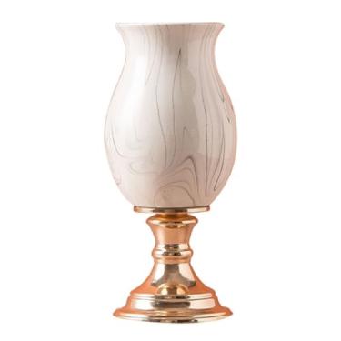 Imagem de Vaso de cerâmica moderno moderno decoração criativa mesa de centro de sala de estar mesa de centro de mesa arranjos de flores secas