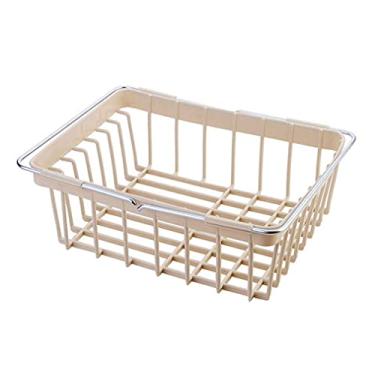 Imagem de U5GAAALPPQ9 Prateleira de armazenamento embaixo da prateleira escorredor de pratos rack de drenagem l solução de armazenamento design inteligente suportes versáteis para diferentes tipos de pp