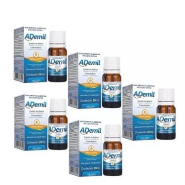 Imagem de Ademil Gotas 5x20ml Vitaminas A Vitamina D Arte Nativa