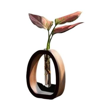 Imagem de Conjunto De Flores Em Madeira Sólida De Noz Para Decoração De Hotel, A