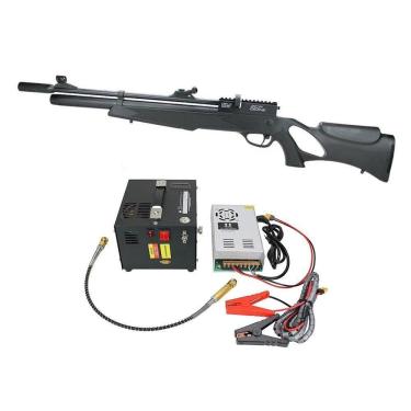 Imagem de Carabina De Pressão Pcp Rossi Dione 5.5 + Compressor Fxr