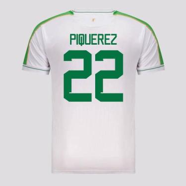 Imagem de Camisa Palmeiras Ultra I Branca e Verde 22 Piquerez, GG