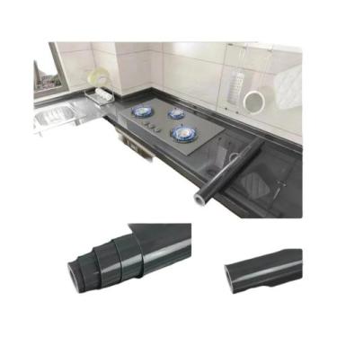 Imagem de Papel De Parede Adesivo Impermeável De Mármore 40cm Para Banheiro, Coz