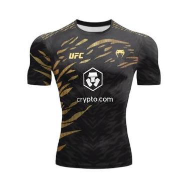 Imagem de Camiseta UFC De Secagem Rápida E Respirável Tamanho Grande Estilo Euro