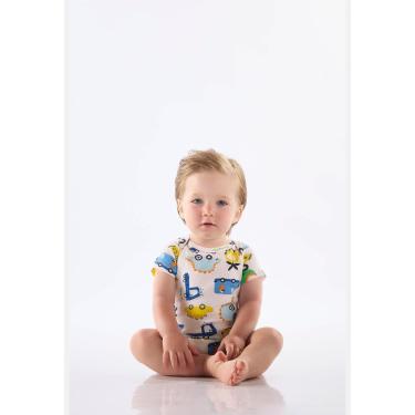 Imagem de Macaquinho Suedine para Bebê Menino Up Baby-Masculino