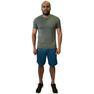 Imagem de Shorts Lupo AM RUNN com forro interno e detalhes refletivos-Masculino