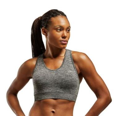 Imagem de Top Knit Olympikus Feminino, Cinza, M