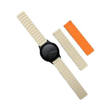 Imagem de Pulseira Magnética De Silicone De 22mm E 20mm Para Samsung Galaxy Watc