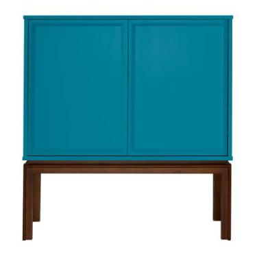 Imagem de Adega Quartzo Várias Cores - Máxima - Máxima Móveis, Azul Bali