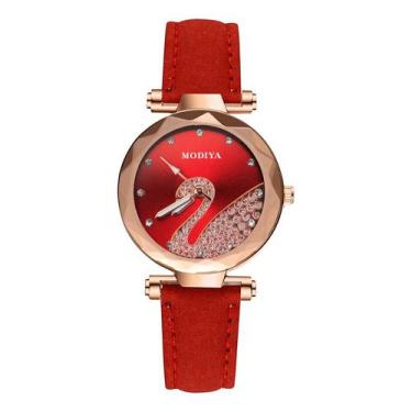 Imagem de Relógio feminino genérico anti-lã fosco, pulseira impermeável - J-One