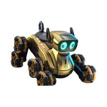 Imagem de Cão Robô RC Com Controle Por Gestos, Brinquedo Transformável Com 8 Rod