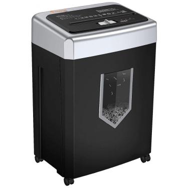 Imagem de Triturador de Papel Bonsaii 15 Folhas para Escritório, 40 Minutos de Uso Contínuo, Alta Segurança P4, Capacidade de 18,9 litros