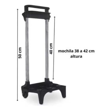 Imagem de Carrinho para mochila Universal 2 haste com trava - sim marca