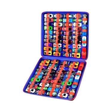 Imagem de Organizador De Brinquedos 88 Para Carrinhos Hot Wheels E Matchbox, Cai