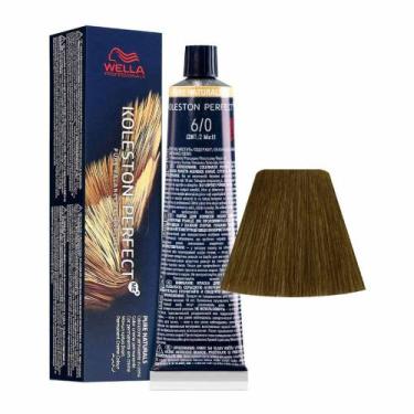 Imagem de Tintura Koleston Perfect Me+ 6/0 Louro Escuro Natural 60 ml Wella