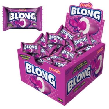 Imagem de Chiclete Blong Uva Peccin Display 200g