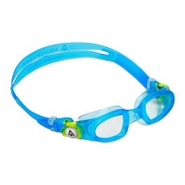 Imagem de Óculos Infantil Aquasphere Moby Kid Lente Transparente  Softeril Ultra