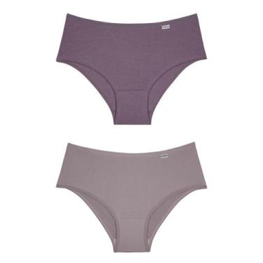 Imagem de Calça Clássica Algodão Del Rio Kit C/2 Ref.50368, New Nude/Quartzo, P