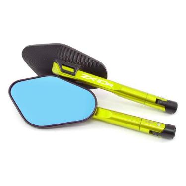 Imagem de Retrovisor Esportivo Zx-10r Zx10r Zx 10r Gravado A Laser - Special Lev
