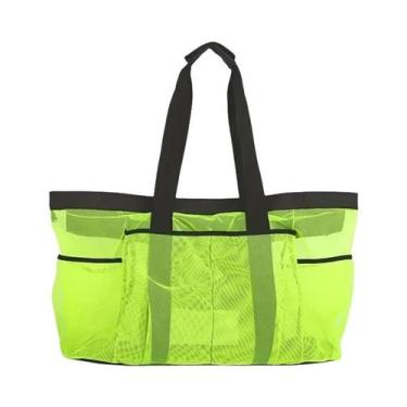 Imagem de Bolsa De Praia Extra Grande Impermeável Leve E Dobrável Com Alças De M