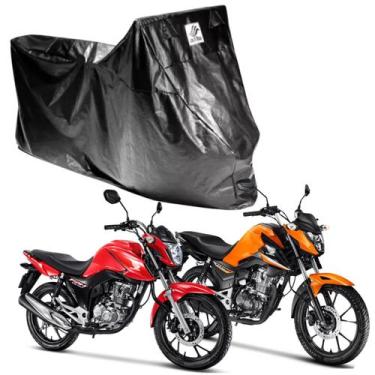 Imagem de Capa Lona Moto Chuva Alba Tamanho M - Cg Titan Fan Start 160