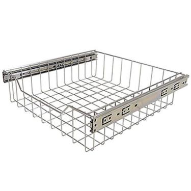 Imagem de Gaveta Fruteira Slim Frente Rebaixada 470mm Cromada Bredal