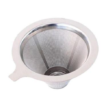 Imagem de Filtro Café Inox Coador Sem Uso De Filtro De Papel Topchef - Kadê