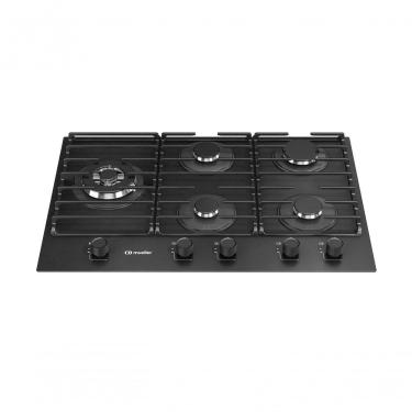 Imagem de Cooktop Mueller 5 Bocas Antiaderente com Grades de Ferro Fundido MCG5BN Bivolt