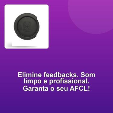 Imagem de Anti-feedback Abafador para Violão Clássico AFCL para Eliminar Realimentação e Microfonia com Instalação Fácil Preto