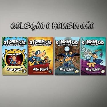 Imagem de Coleção O Homem Cão. - Vol 5, 6, 7 e 8 - Kit de Livros