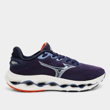Imagem de Tênis Mizuno Wave Legend 5 Masculino, Marinho, 38
