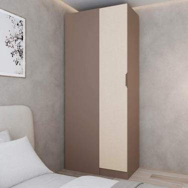 Imagem de Guarda Roupa Modulado 100% Mdf de Canto Linear Orion Cabecasa Madeirao