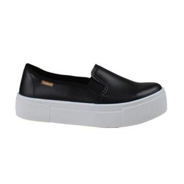 Imagem de Tênis Moleca Slip On Flatform Plataforma Super Confortável Feminina 56
