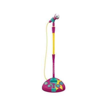 Imagem de Brinquedo Musical Infantil Barbie Fabulosa Bateria E Microfone Com Fun