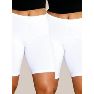 Imagem de Kit 2 Bermudas segunda pele anágua  feminino confortável - SOLUTEX, Br