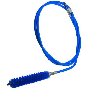 Imagem de Escova De Limpeza Mangueiras do Leite Ordenha + Cabo Nylon 1,9 Metros 