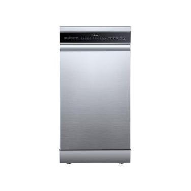 Imagem de Lava-louças Midea MDWEF1034CSS2 10 Serviços Inox Smarthome com 8 Programas e Secagem 220V