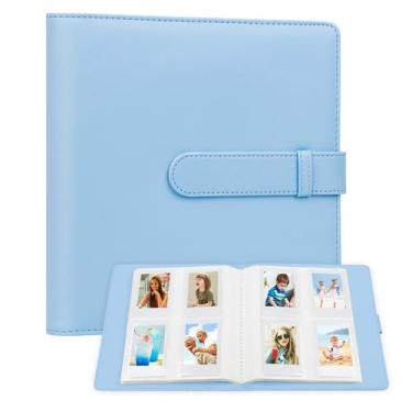 Imagem de Álbum de fotos Rekeen 256 bolsos para Kodak Mini Shot Blue