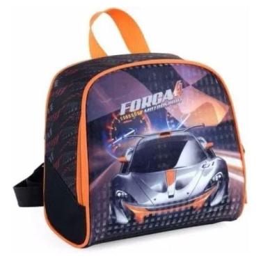 Imagem de Lancheira Escolar Laranja Força 4 - Luxcel - La31515fa, Azul