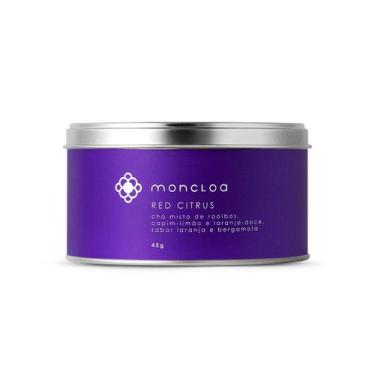 Imagem de Chá Infusão Rooibos Red Citrus Moncloa Lata 45g