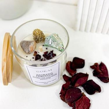 Imagem de Vela Aromática Cera de Coco Vegana  Prosperidade  Foco e Energia  Calm