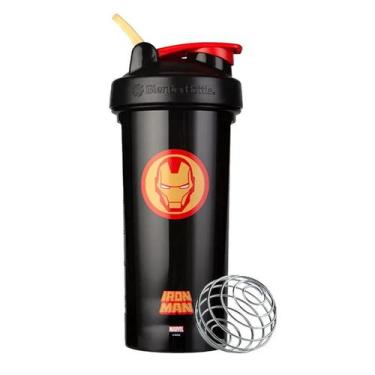 Imagem de Coqueteleira Blender PRO Series Marvel Iron Man - 828ML - Blender Bott