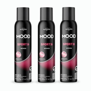 Imagem de Kit 3 Antitranspirante AE Sport Women Mood 150ml Desodorante
