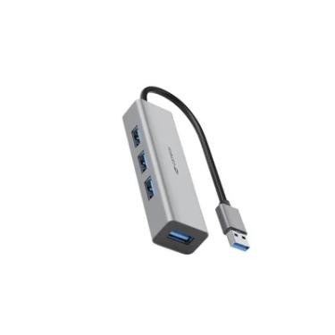 Imagem de Hub Usb C3tech Hu-340gy 4 Portas 3.0 - Preto