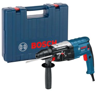 Imagem de Martelete Rompedor GBH 2-28 D 850W 127V com SDS-plus Caixa de Engrenagem Metálica e Maleta Cinza Bosch