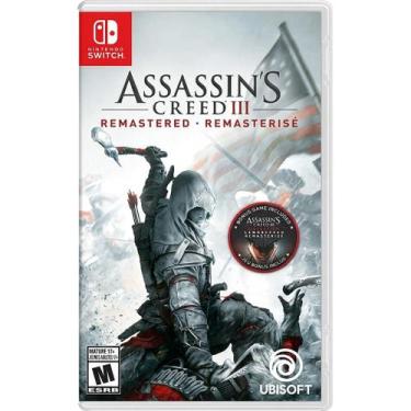 Imagem de Assassins Creed III Remastered Switch Midia Fisica - Nintendo of Ameri