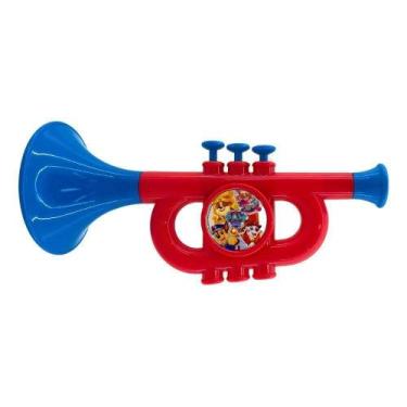 Imagem de Instrumento Musical Infantil Patrulha Canina - Trompete - Candide
