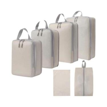 Imagem de Conjunto De 5 Peças De Organizadores De Viagem Para Roupas, Lavanderia