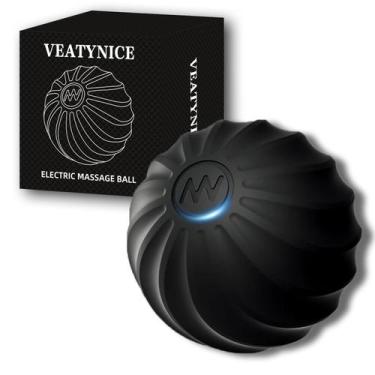 Imagem de Massageador VEATYNICE Bola de Silicone Sem Fio Recarregável via USB