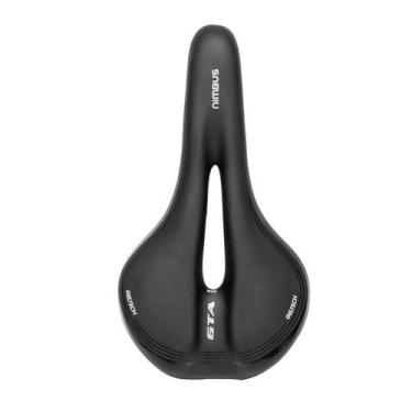 Imagem de Selim Confortavel Vazado Gts Gel Aro 20 24 26 29 Bike Mtb - GTA